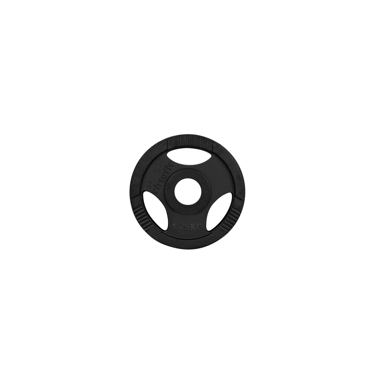 VirtuFit Olympische Gietijzeren Halterschijf - 1.25 kg - Aanzicht