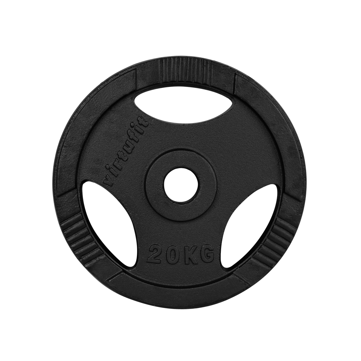 VirtuFit Olympische Gietijzeren Halterschijf - 20 kg - Aanzicht