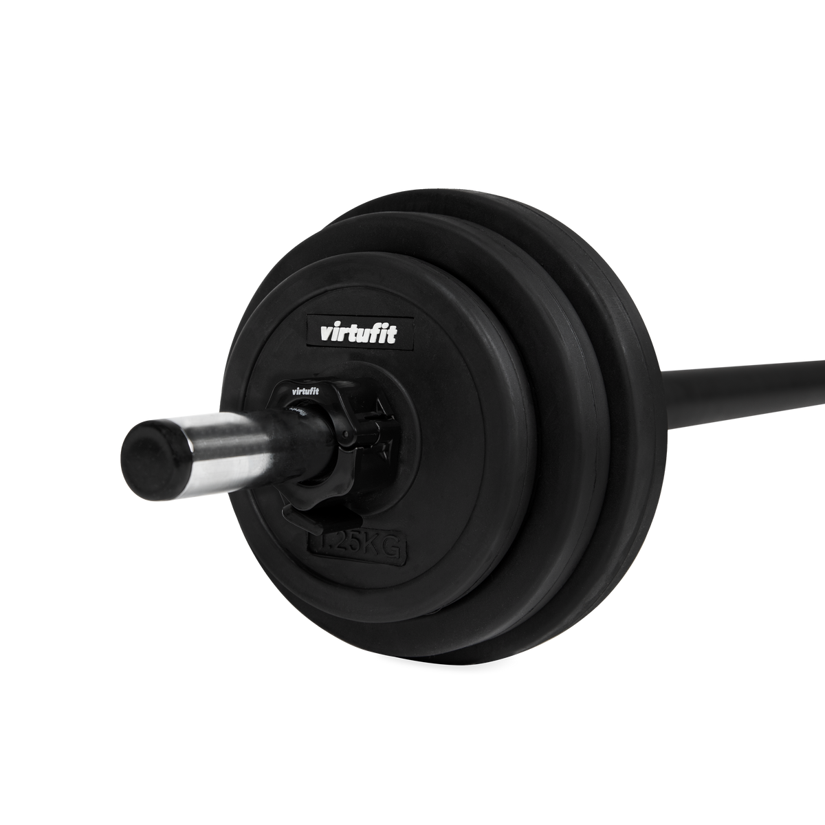 VirtuFit Aerobic Pump Set Pro Rubber - 20 kg - Aanzicht