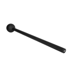 VirtuFit Macebell - Zwart - 12 kg - Aanzicht