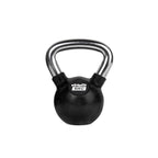 VirtuFit Kettlebell - Rubber/Chroom - 10 kg - Aanzicht