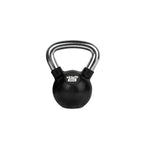 VirtuFit Kettlebell - Rubber/Chroom - 6 kg - Aanzicht