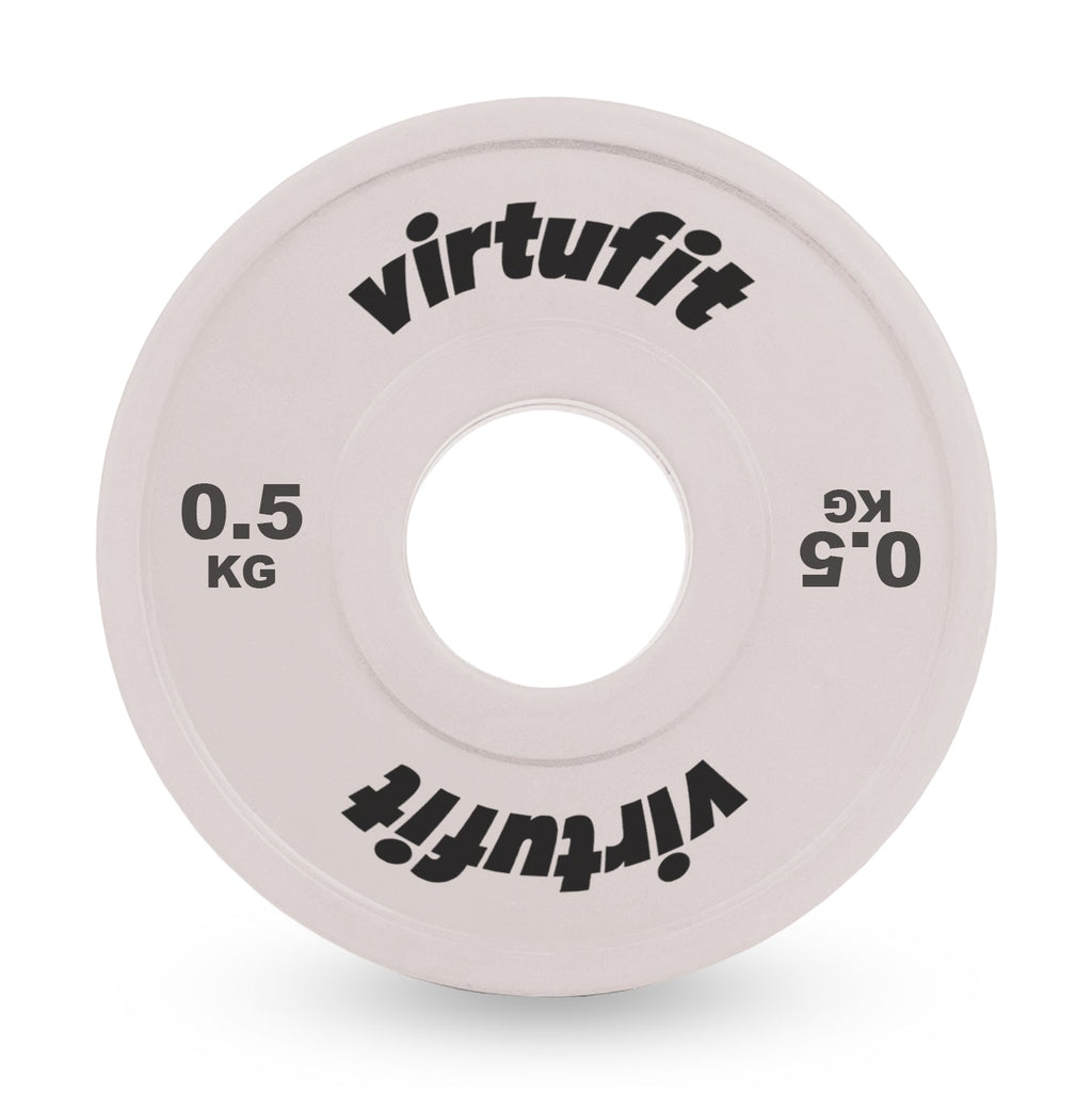 VirtuFit Olympische Fractional Plate - Halterschijf - Bumper Plate - 0.5 kg - Aanzicht