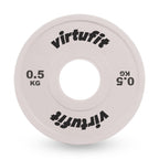 VirtuFit Olympische Fractional Plate - Halterschijf - Bumper Plate - 0.5 kg - Aanzicht
