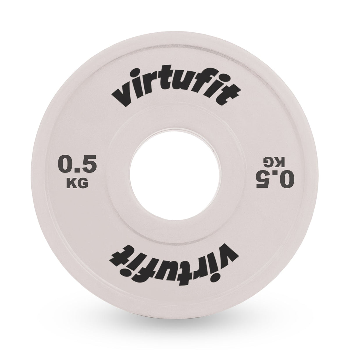 VirtuFit Olympische Fractional Plate - Halterschijf - Bumper Plate - 0.5 kg - Aanzicht