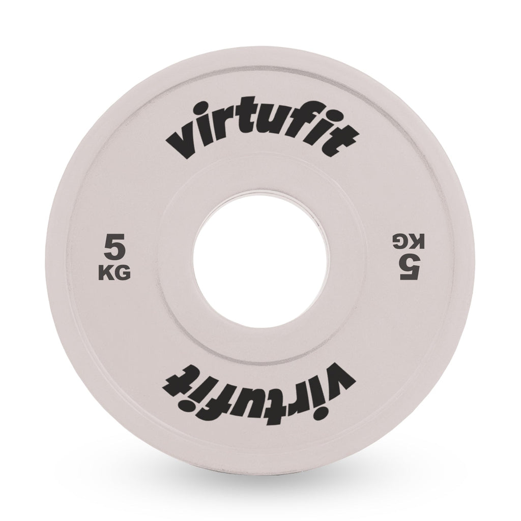 VirtuFit Olympische Fractional Plate - Halterschijf - Bumper Plate - 5 kg - Aanzicht