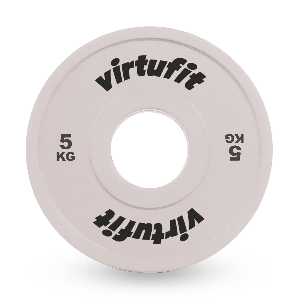 VirtuFit Olympische Fractional Plate - Halterschijf - Bumper Plate - 5 kg - Aanzicht