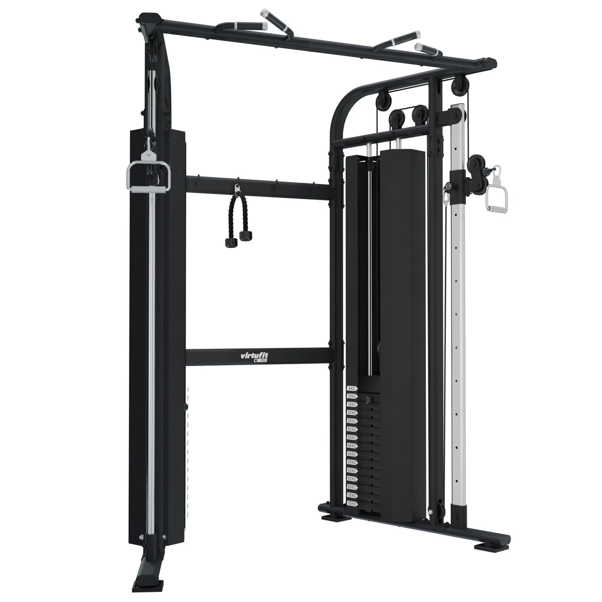 VirtuFit CC100 Cable Crossover - Dual Adjustable Pulley - Functional Trainer - Aanzicht