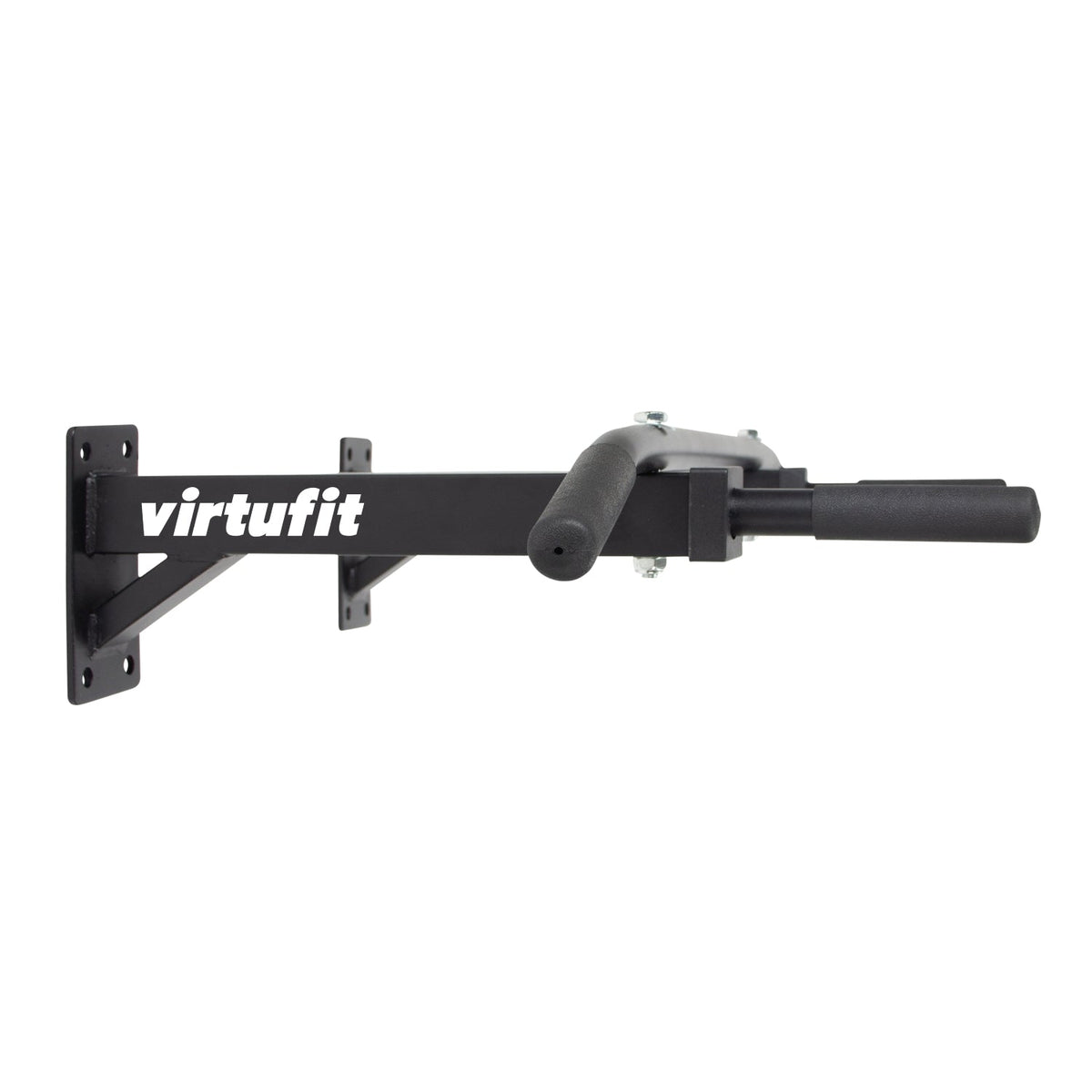 VirtuFit Multifunctionele Optrekstang Pro - Pull Up Bar - Wandmontage - Incl. Bevestigingsmateriaal - Zwart - Aanzicht