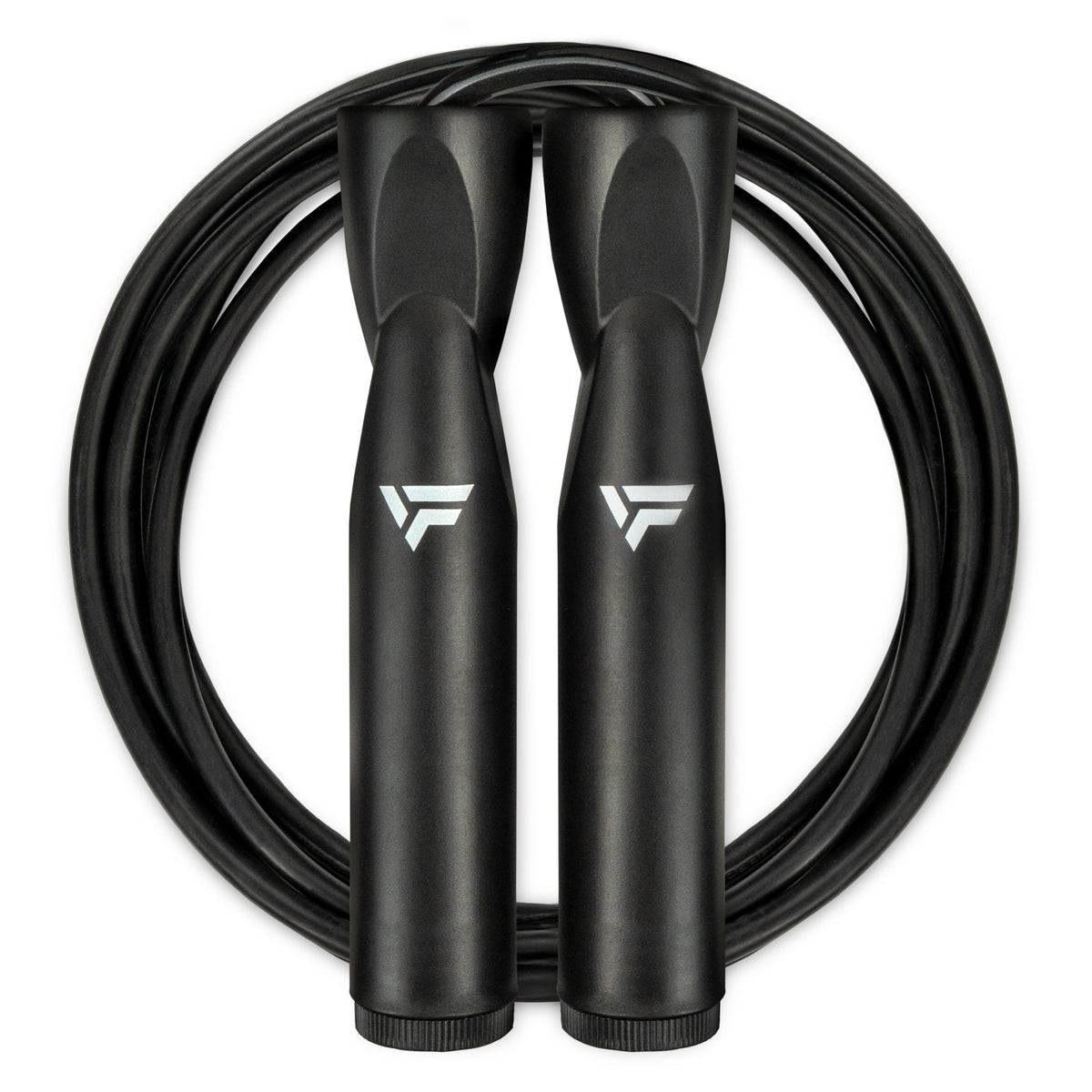 VirtuFit PVC Springtouw - Zwart - Aanzicht