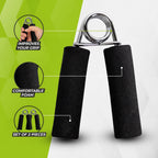 VirtuFit Foam Handknijpers - 2 Stuks - Zwart - Aanzicht