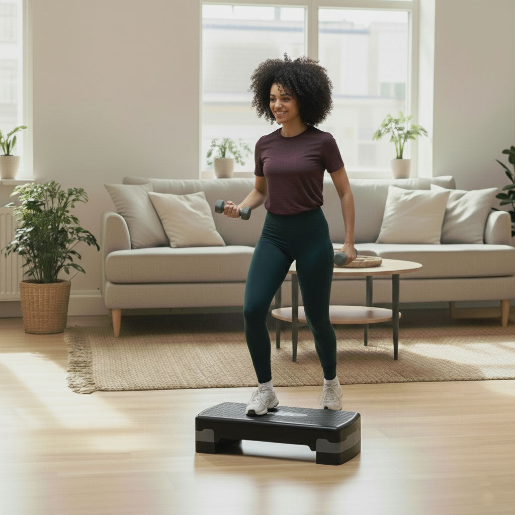 VirtuFit Essential Aerobic Fitness Step/Stepper - Aanzicht