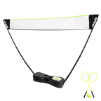 VirtuFit 2-in-1 tragbares Badminton- und Tennisset - inklusive Koffer und Schläger - Zweite Chance