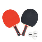 VirtuFit Verstelbare Tafeltennisset - Met batjes en 3 ballen - Aanzicht
