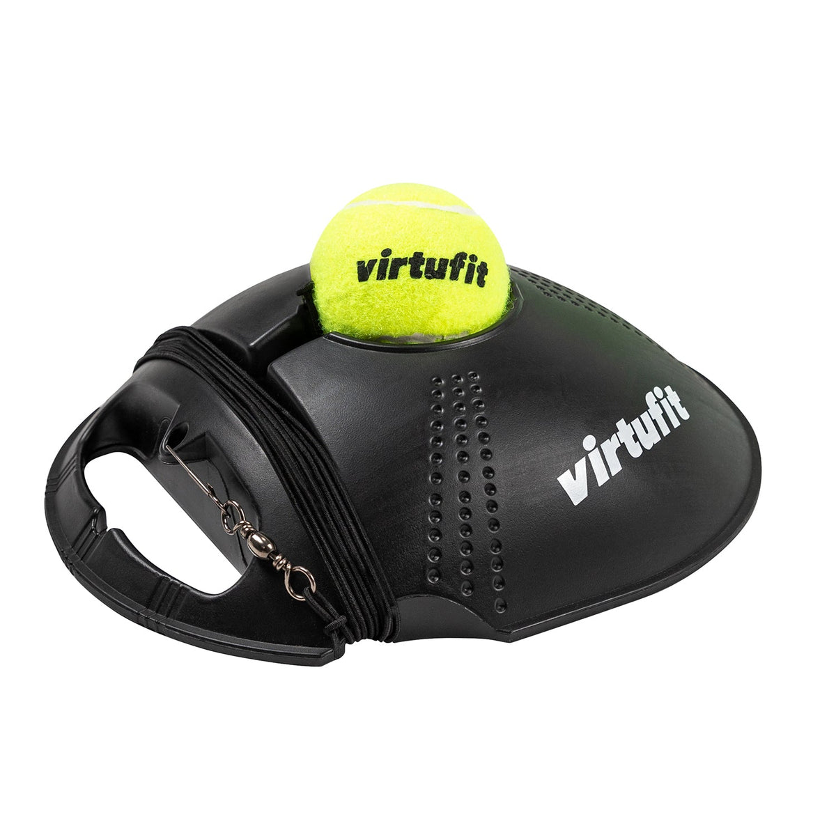 VirtuFit Tennistrainer - Incl. 3 ballen met elastisch koord - Aanzicht