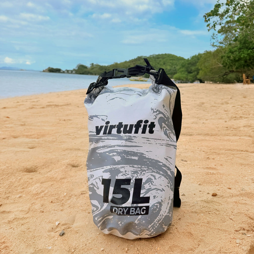 VirtuFit Dry Bag 15L - Waterdichte Tas - Aanzicht