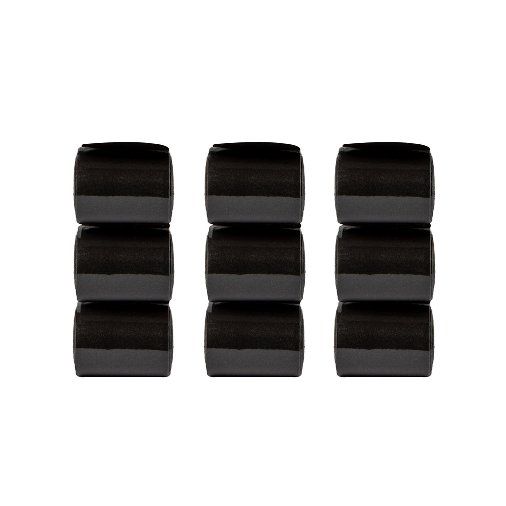 VirtuFit Pro Padel Overgrip - Zwart - 9 Stuks - Aanzicht