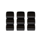 VirtuFit Pro Padel Overgrip - Zwart - 9 Stuks - Aanzicht