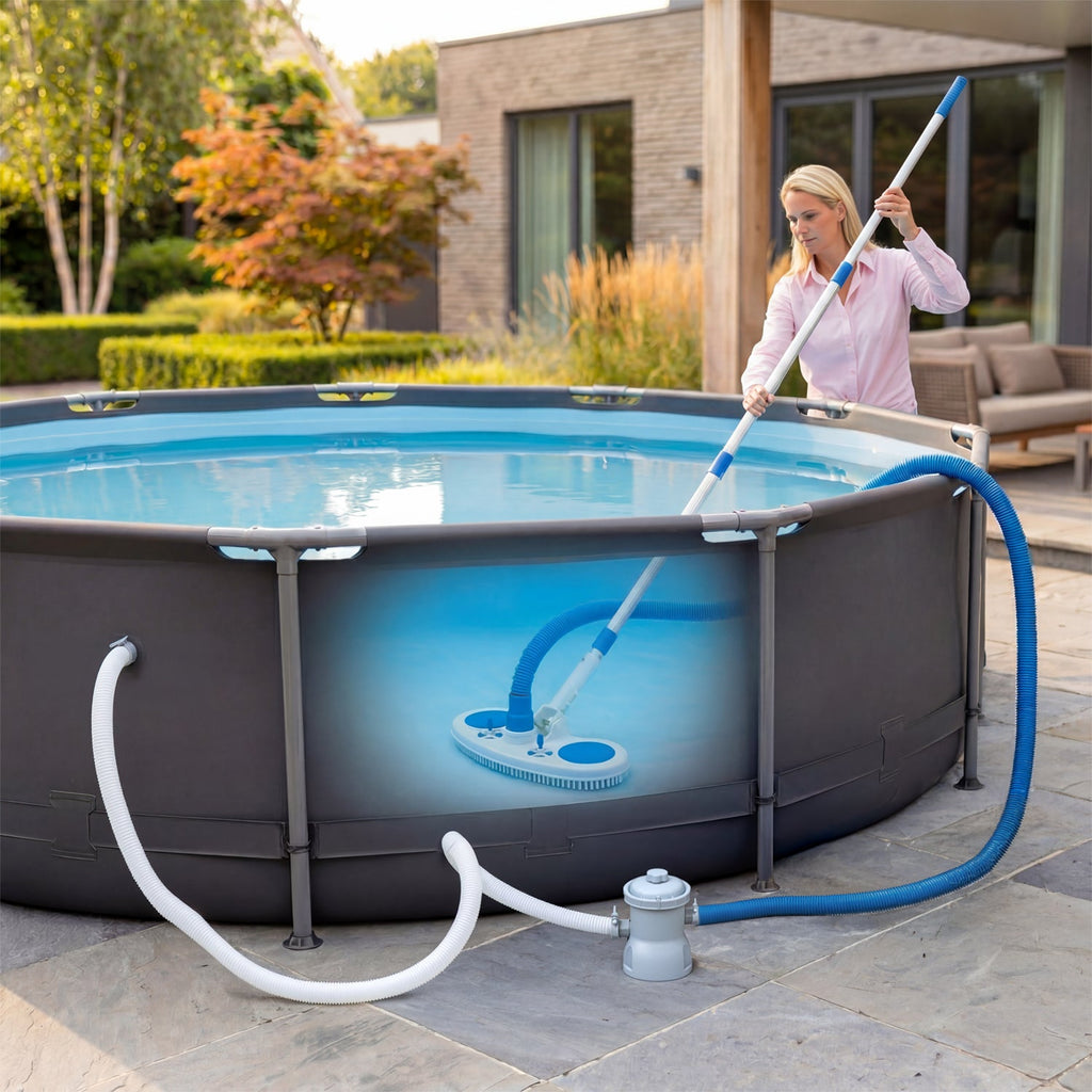 VirtuFit Universele Zwembad slang Ø3.2cm x 500 cm - Aanzicht