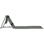 VirtuFit Strandmat - Grijs - Aanzicht
