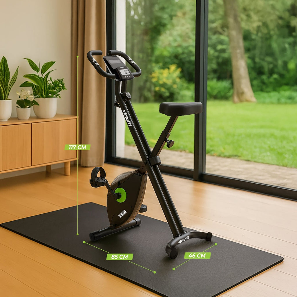 VirtuFit XB100i Opvouwbare Hometrainer - Aanzicht