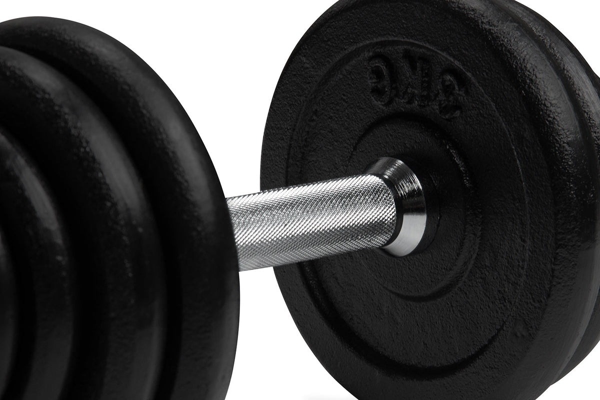 VirtuFit Dumbbellset Pro - Verstelbare Halterset - Gietijzer - 2 x 15 kg - Aanzicht