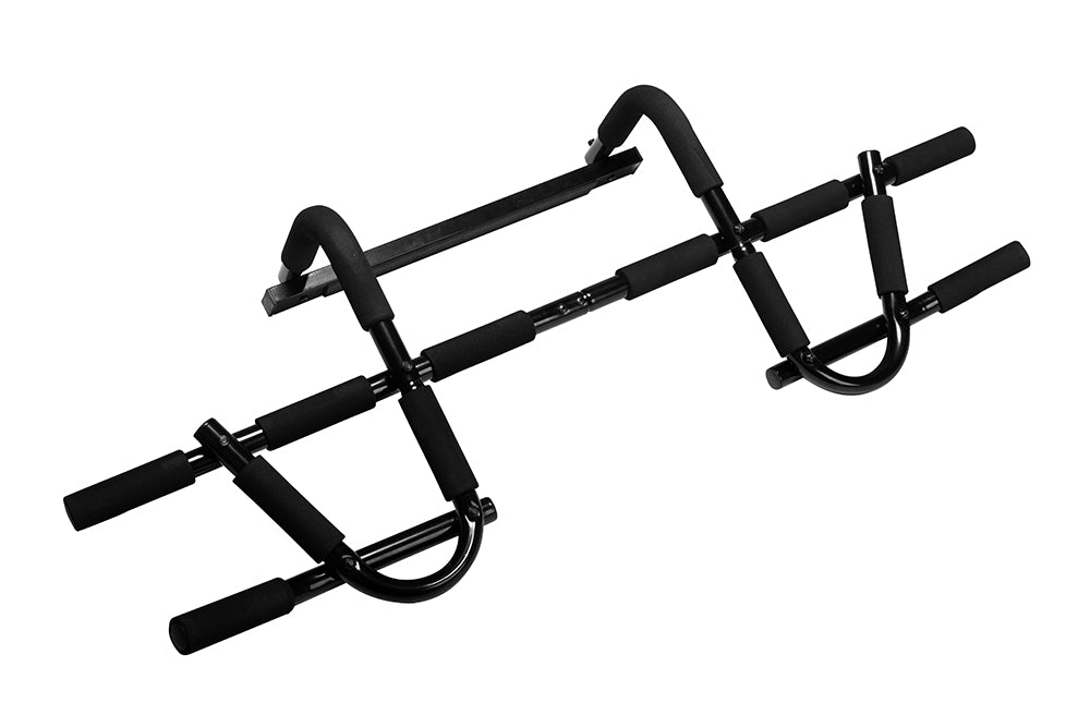 VirtuFit Multifunctionele Optrekstang - Pull Up Bar Deluxe - Zwart - Vooraanzicht