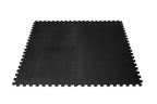 VirtuFit Fitness Puzzelmat – 4-delige Vloermat – 120×120 cm – Zwart - Aanzicht