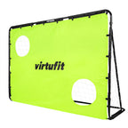 VirtuFit Fußballtor mit Torwand - Fußballtor - 215 x 150 cm - Zweite Chance