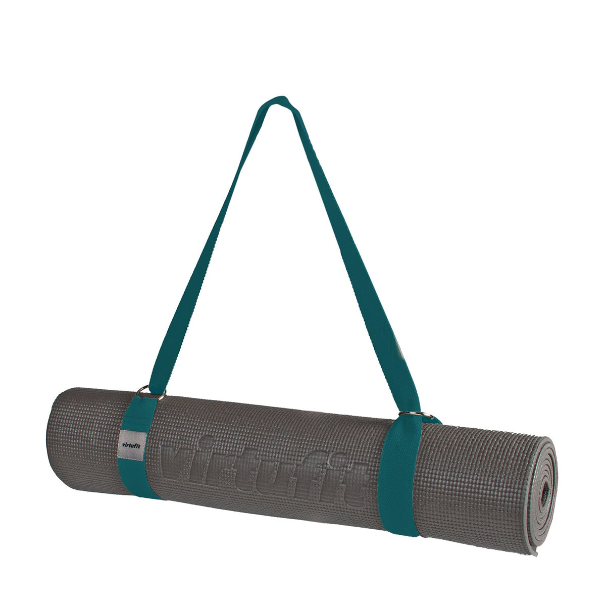 VirtuFit Premium Yogamat Draagriem - Ocean Green - Aanzicht