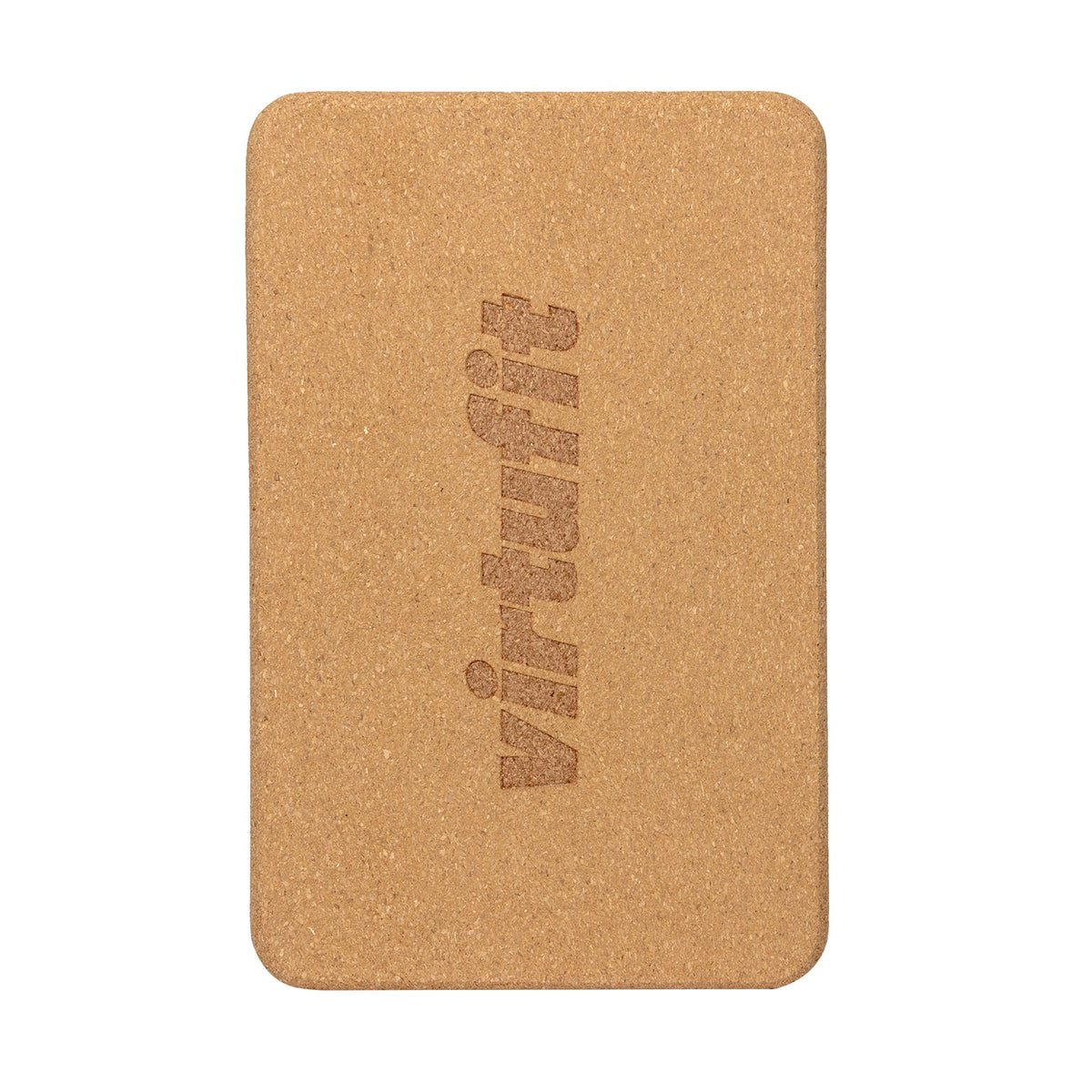 VirtuFit Premium Kurk Yoga Blok - Ecologisch - Aanzicht