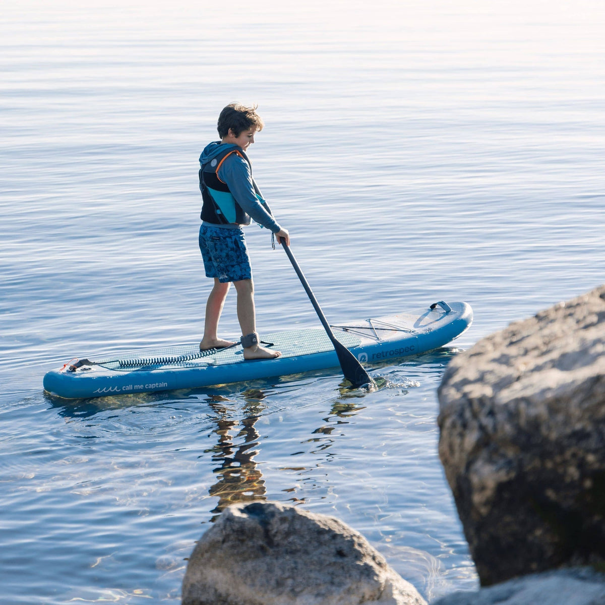 Retrospec Supboard Weekender Nano iSUP - 259 cm - Rainbow Trout - Aanzicht