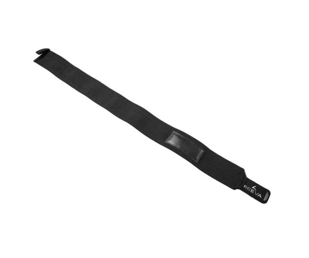 Reeva Powerlifting Wrist Wraps - 90 cm - Zwart - Aanzicht