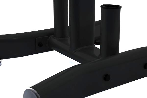 Muscle Power Opbergrek voor  Halterschijven en Halterstangen - 50 mm - In gebruik