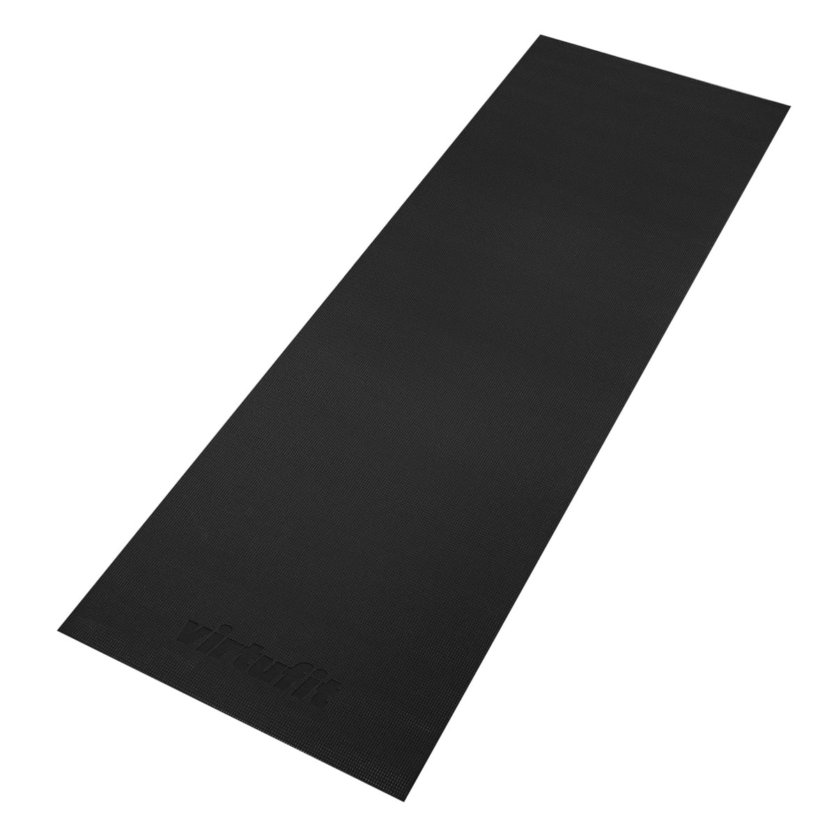 VirtuFit Premium Yogamat - 183 x 61 x 0,4 cm - Onyx Black - In gebruik