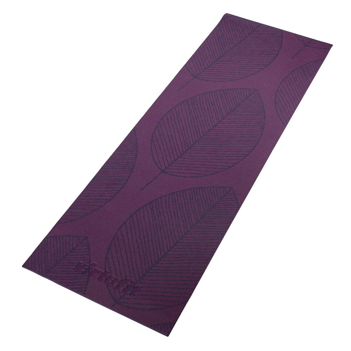 VirtuFit Premium Yogamat - 183 x 61 x 0,4 cm - Mulberry Leaf - In gebruik