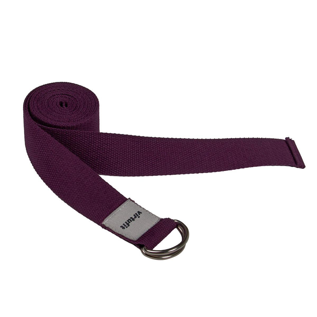 VirtuFit Premium Yoga Riem - 250 cm - Mulberry - Afbeelding 5