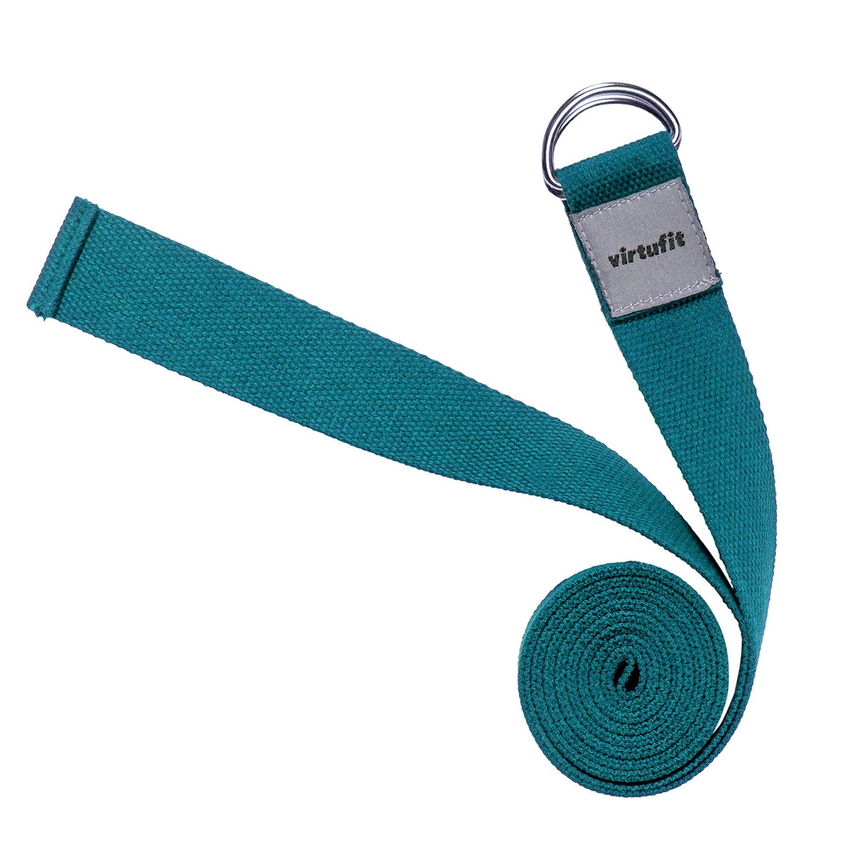 VirtuFit Premium Yoga Riem - 250 cm - Ocean Green - Afbeelding 6