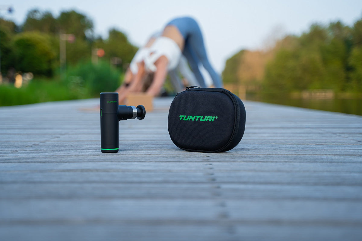 Tunturi Massage Gun Mini - Massage Gun - 4 opzetstukken - Afbeelding 8