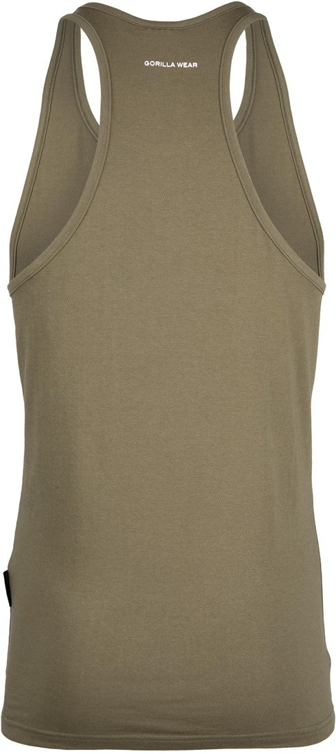 Gorilla Wear Carter Stretch Tank Top - Legergroen - Afbeelding 7