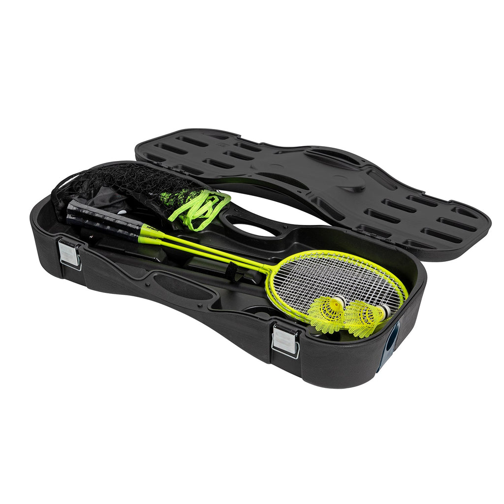 VirtuFit 2-in-1 tragbares Badminton- und Tennisset - inklusive Koffer und Schläger - Zweite Chance