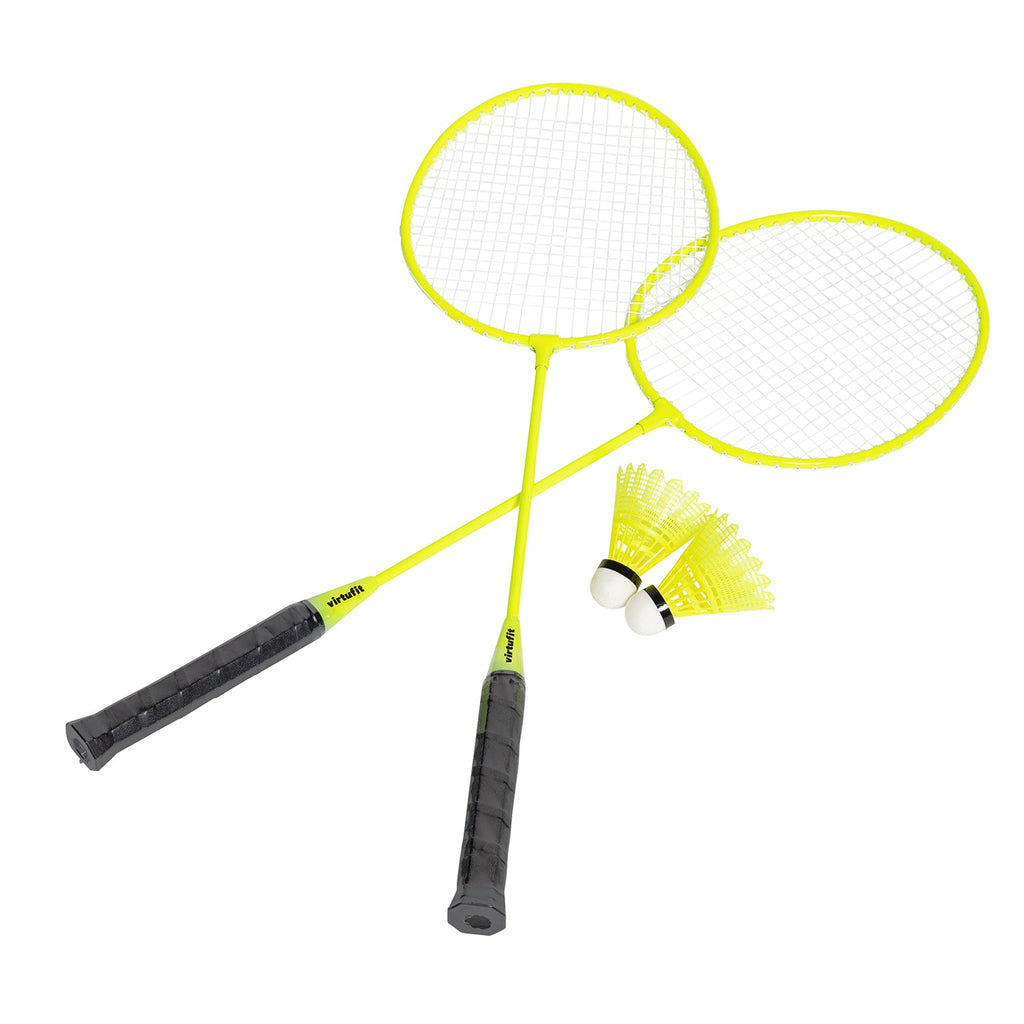 VirtuFit 2-in-1 tragbares Badminton- und Tennisset - inklusive Koffer und Schläger - Zweite Chance