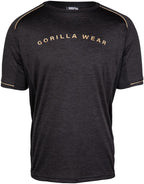 Gorilla Wear Fremont T-shirt - Zwart/Goud - Afbeelding 6
