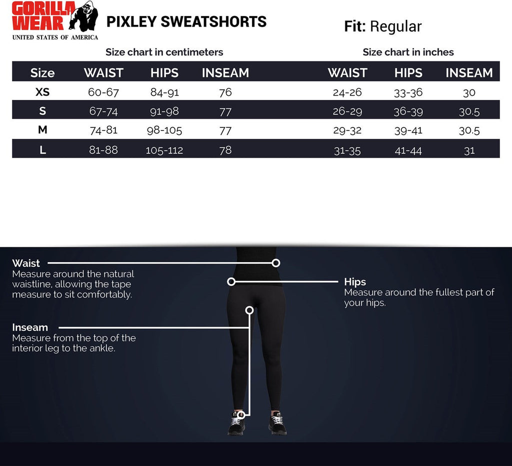 Gorilla Wear Pixley Sweatshorts - Lichtgroen - Afbeelding 6