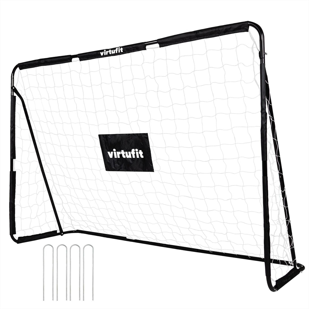 VirtuFit Fußballtor mit Torwand - Fußballtor - 215 x 150 cm - Zweite Chance