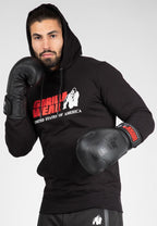 Gorilla Wear Classic Hoodie - Zwart - In gebruik