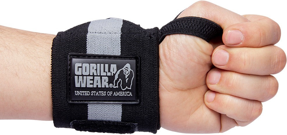 Gorilla Wear Wrist Wraps Ultra - Zwart/Wit - Afbeelding 9