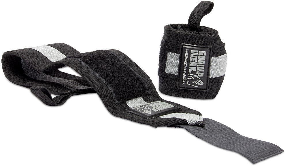 Gorilla Wear Wrist Wraps Ultra - Zwart/Wit - Afbeelding 11