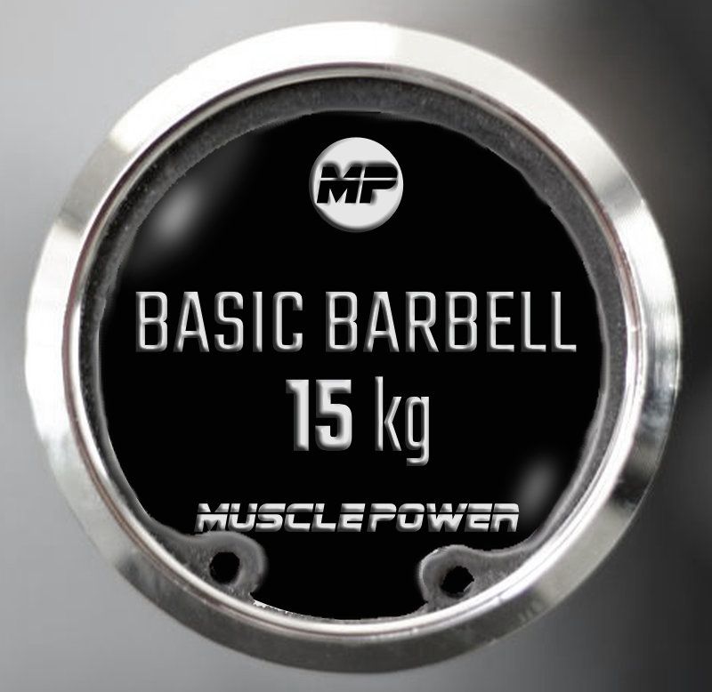 Muscle Power Olympische Halterstang - Chroom - 183 cm - 14,5 kg - Afbeelding 5