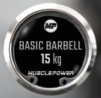 Muscle Power Olympische Halterstang - Chroom - 183 cm - 14,5 kg - Afbeelding 5